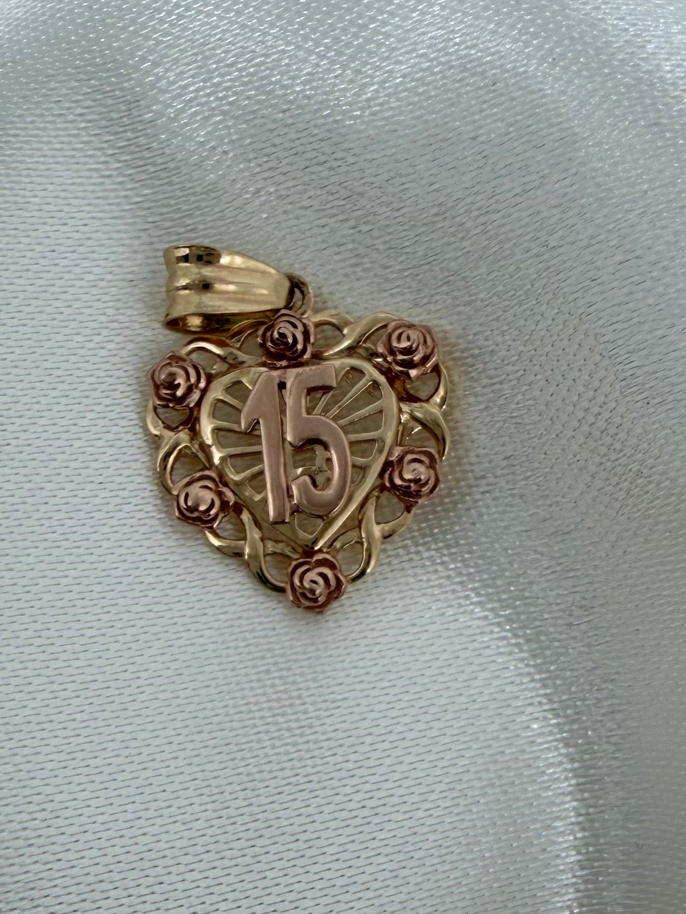 14K Heart Pendant