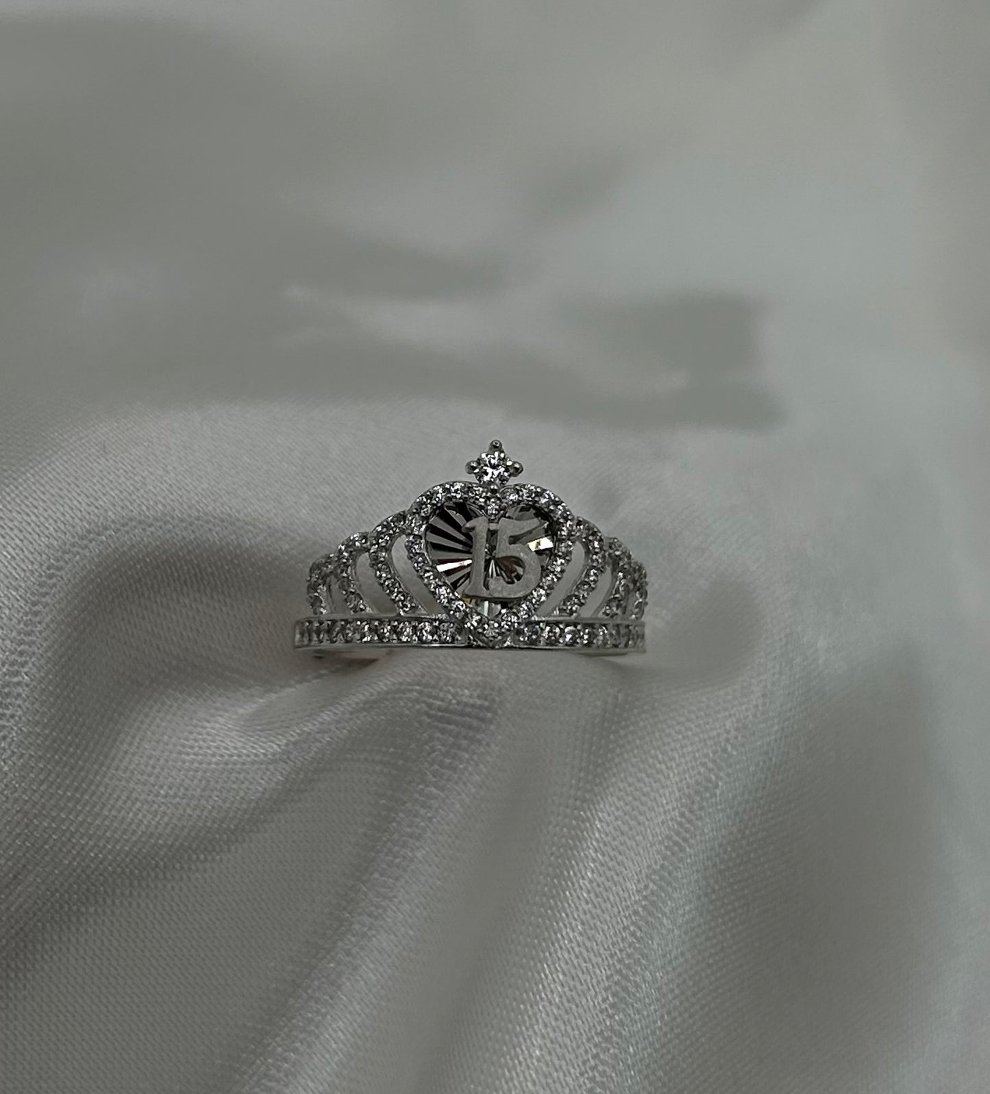 14K White Gold RG-03