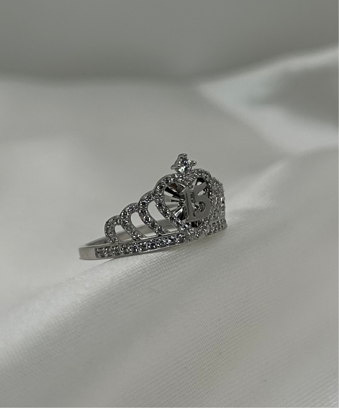 14K White Gold RG-03