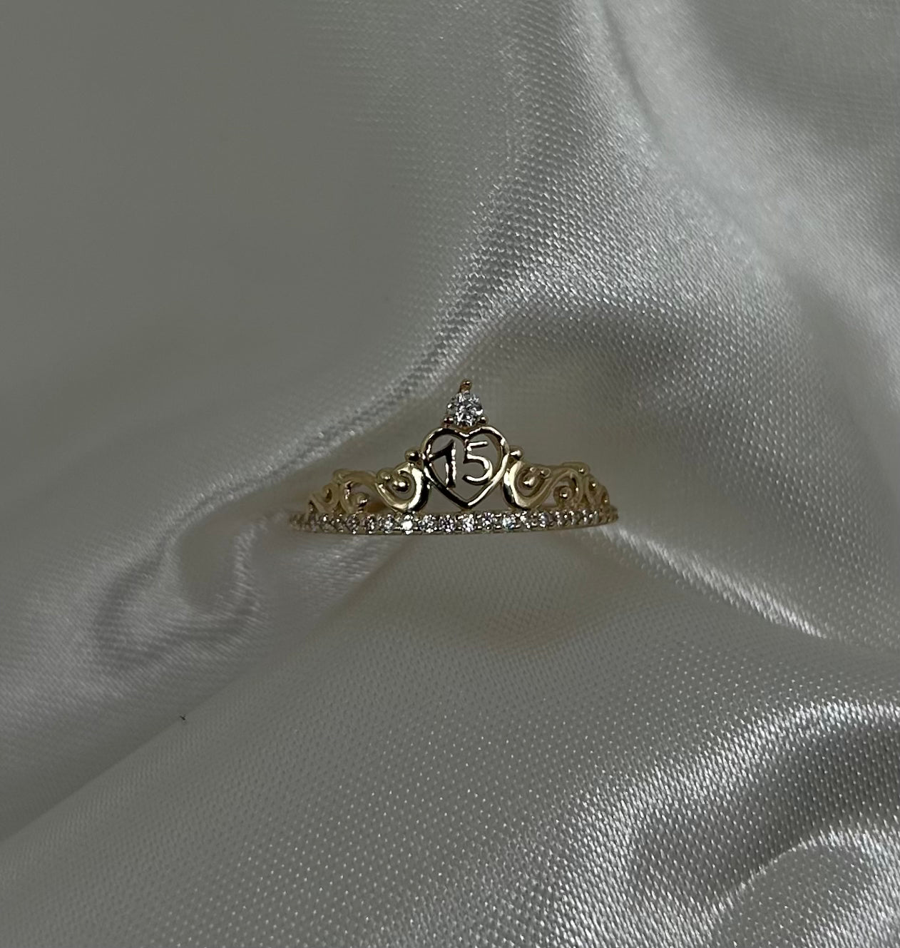 14k Gold Dainty Ring