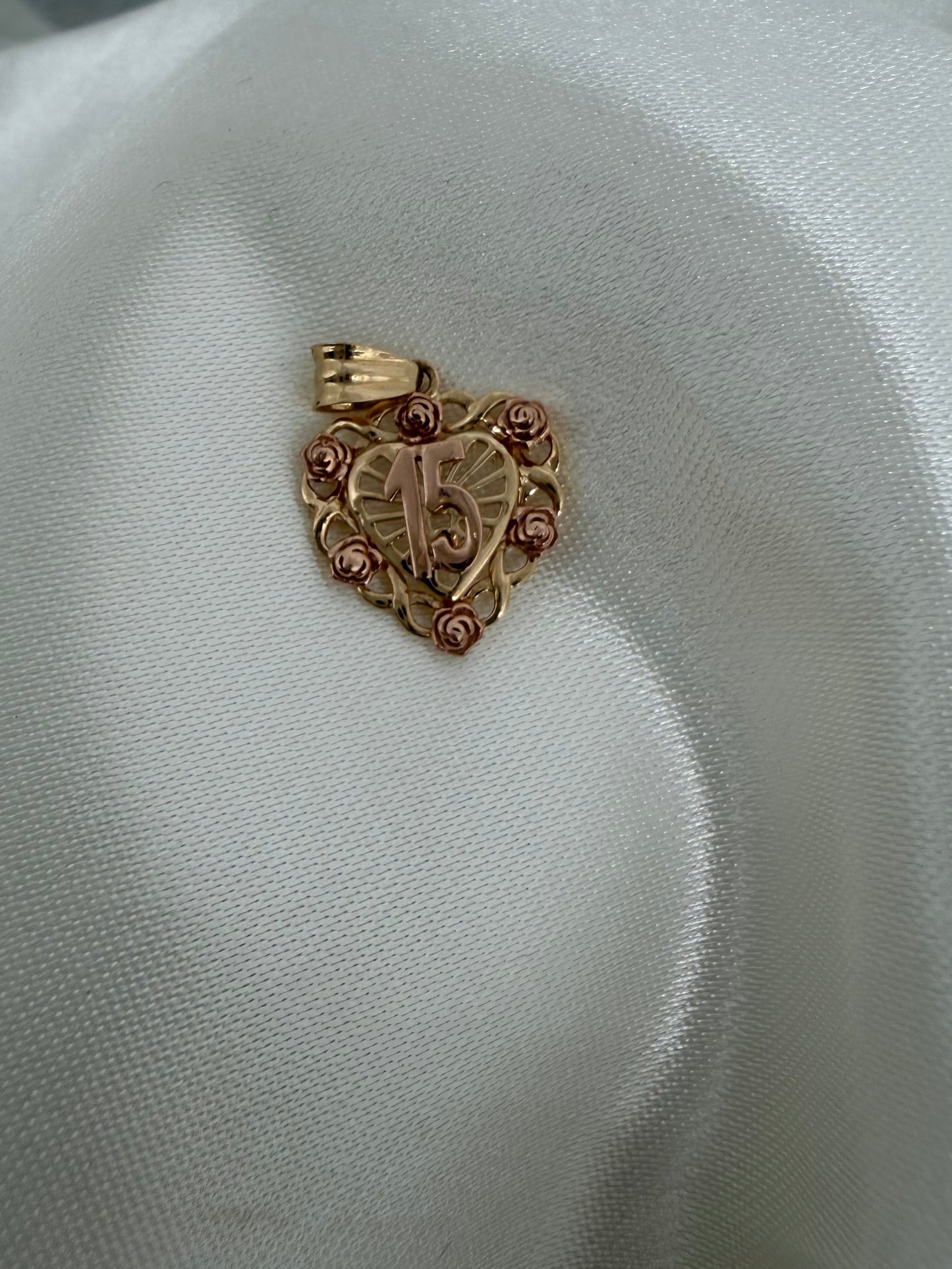 14K Heart Pendant