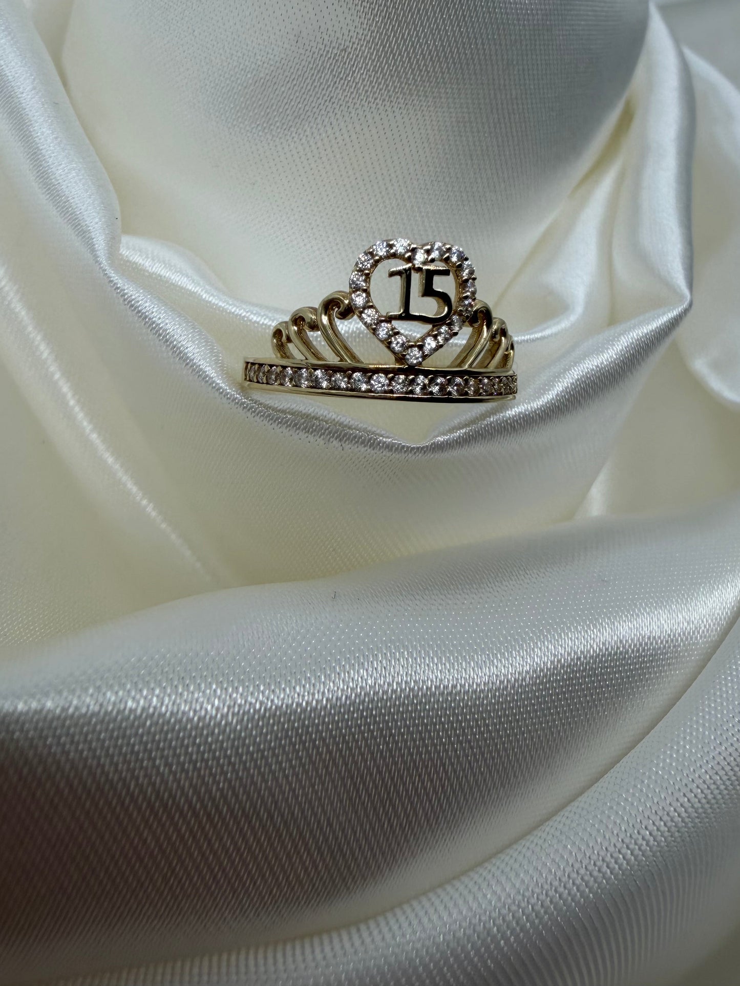 10K Crown Ring