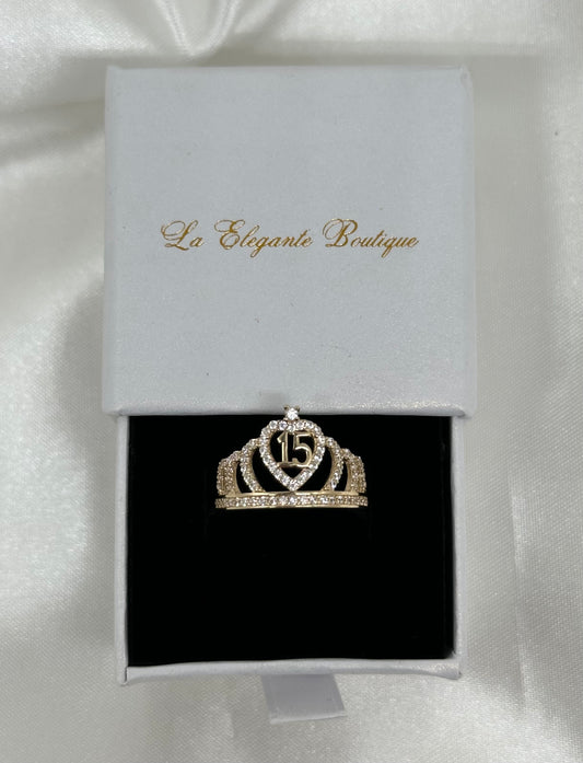 14k Gold Quince Ring