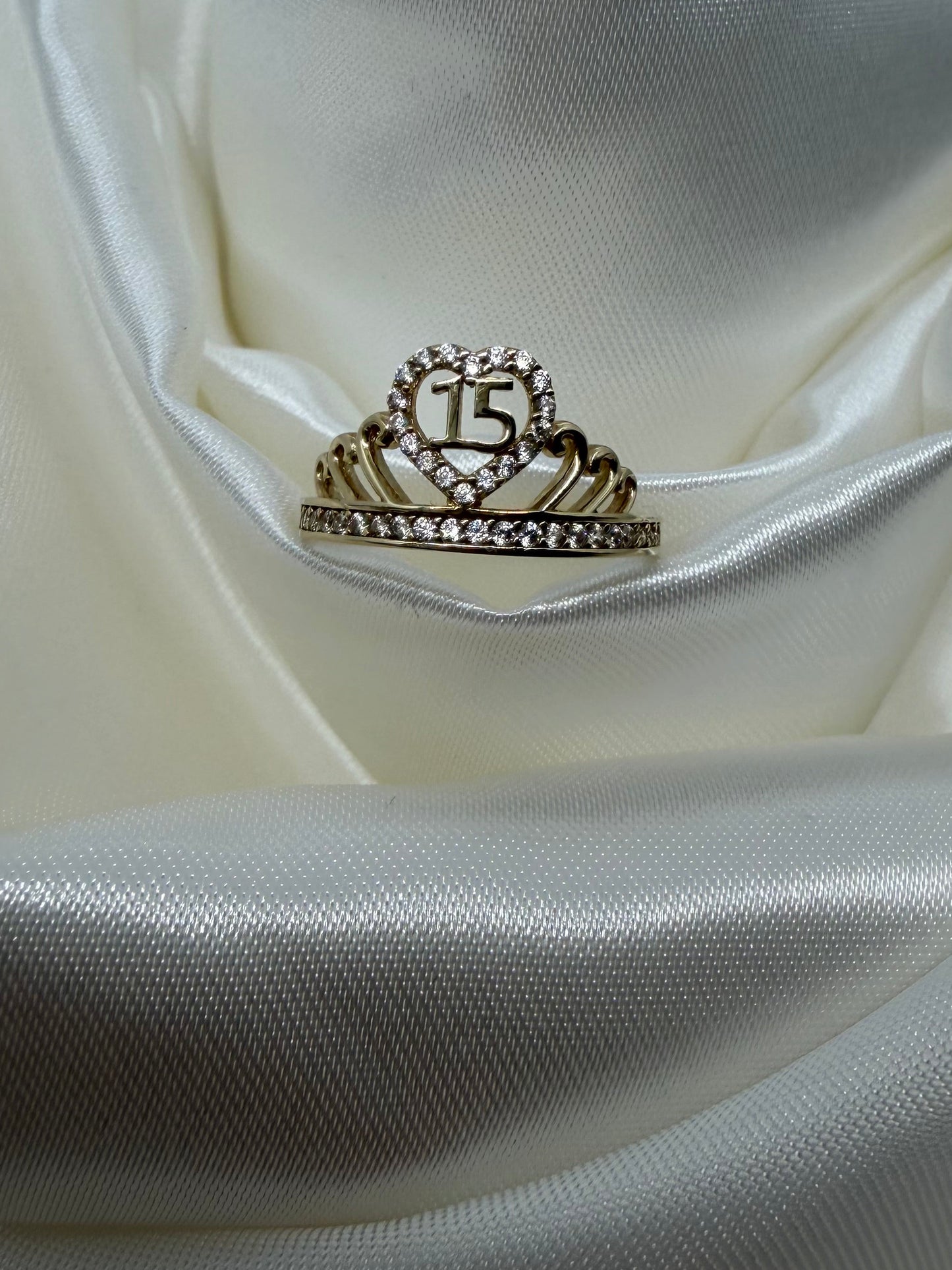 10K Crown Ring