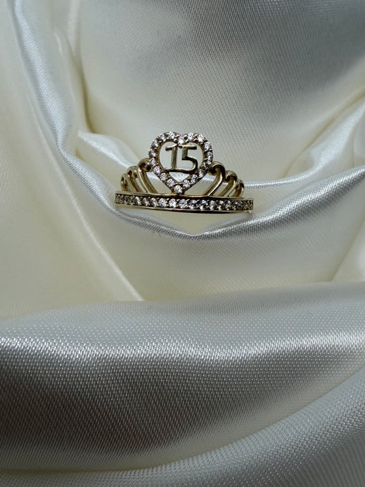 10K Crown Ring