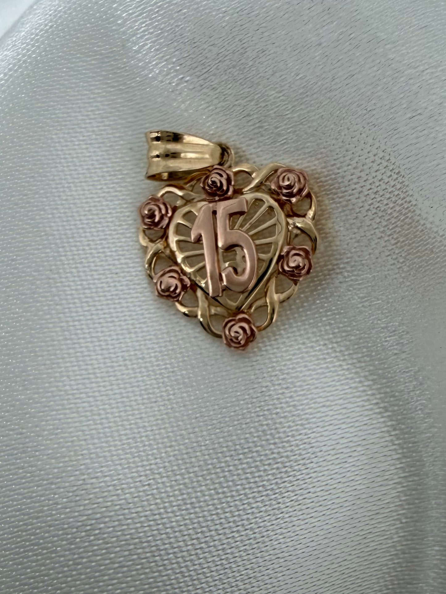 14K Heart Pendant