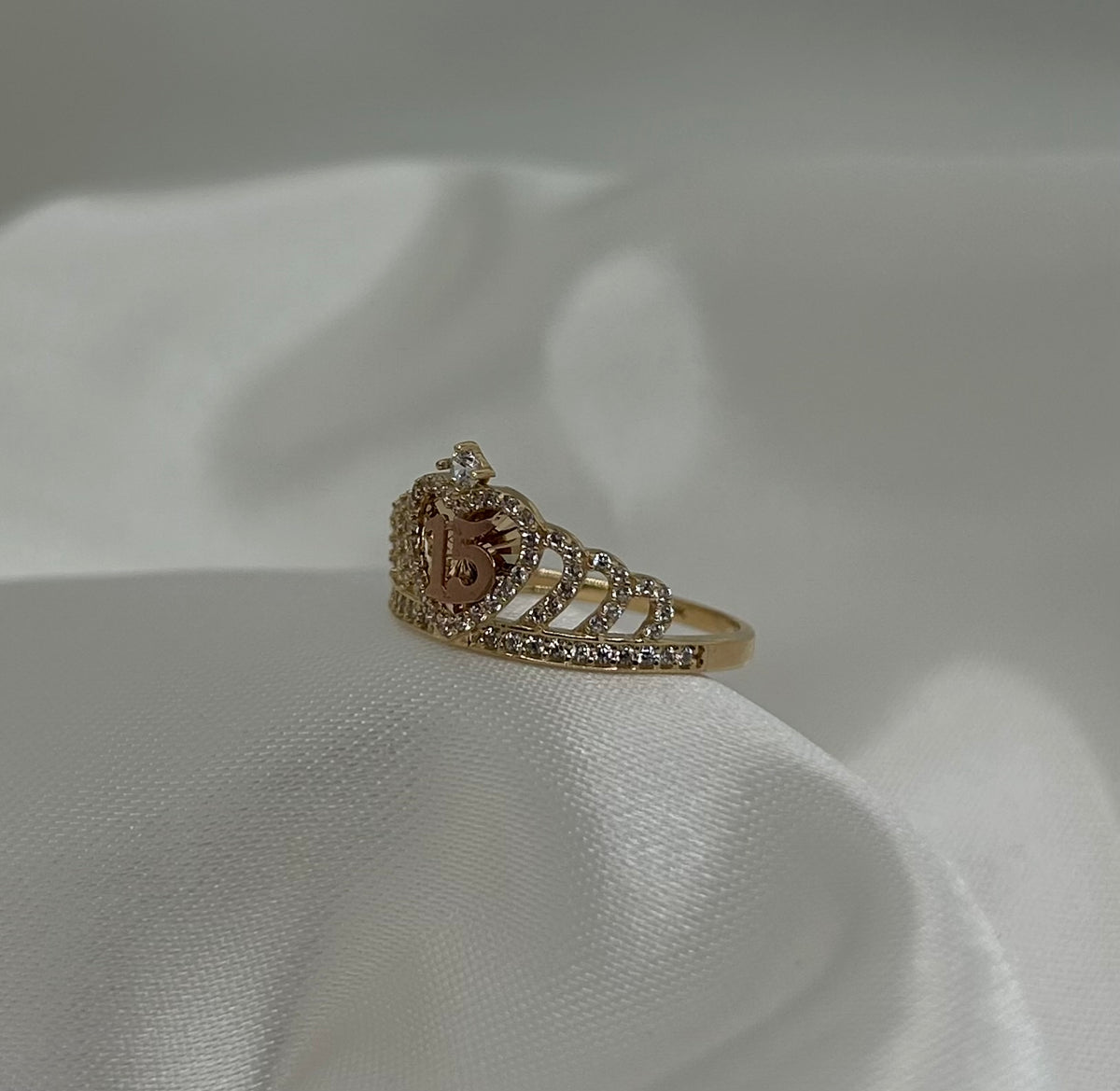 14K Gold Quince Ring