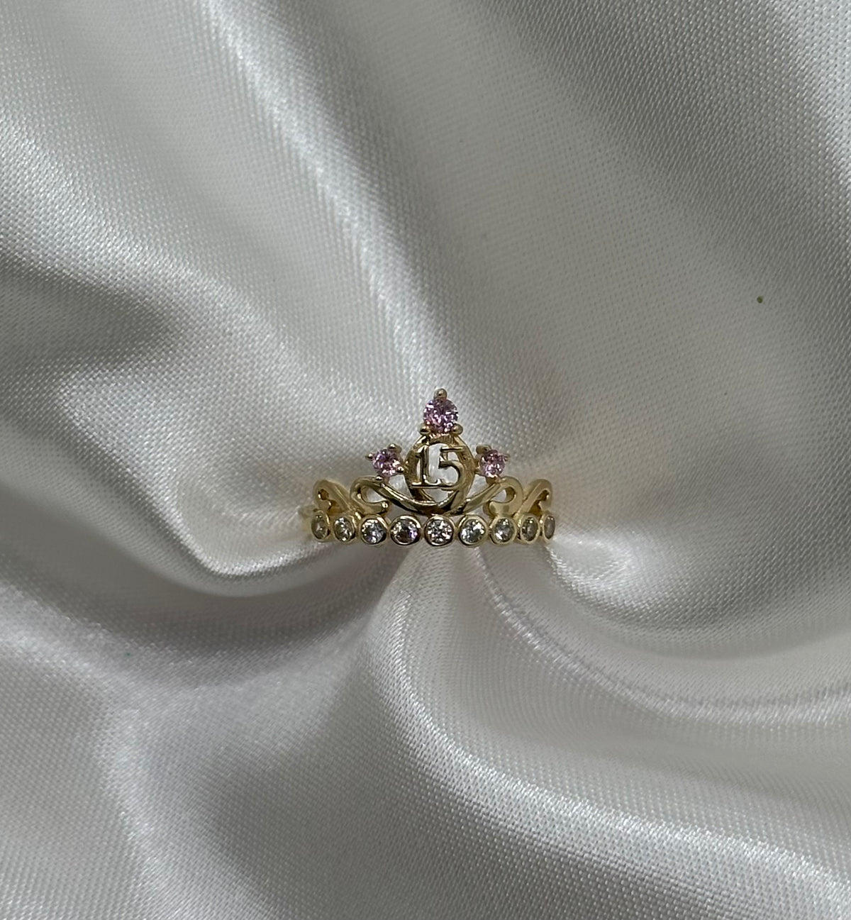 14k Quince Ring -Pink