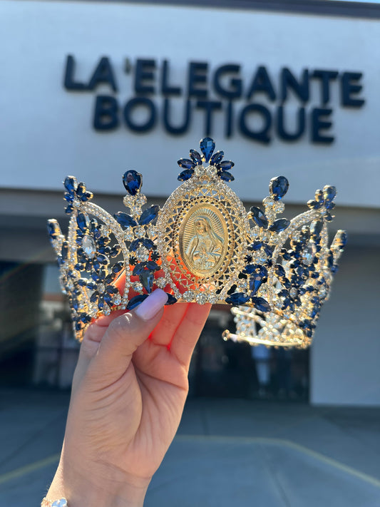 Virgen crown navy/gold