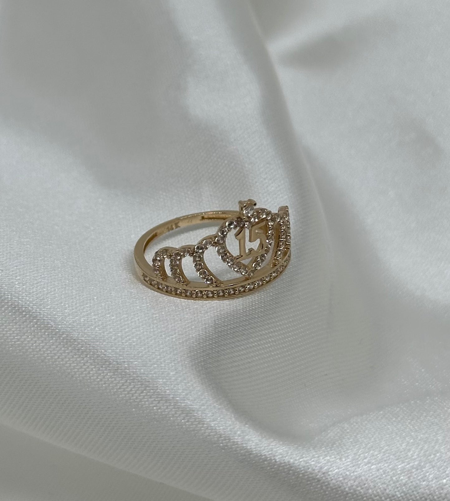 14k Gold Quince Ring