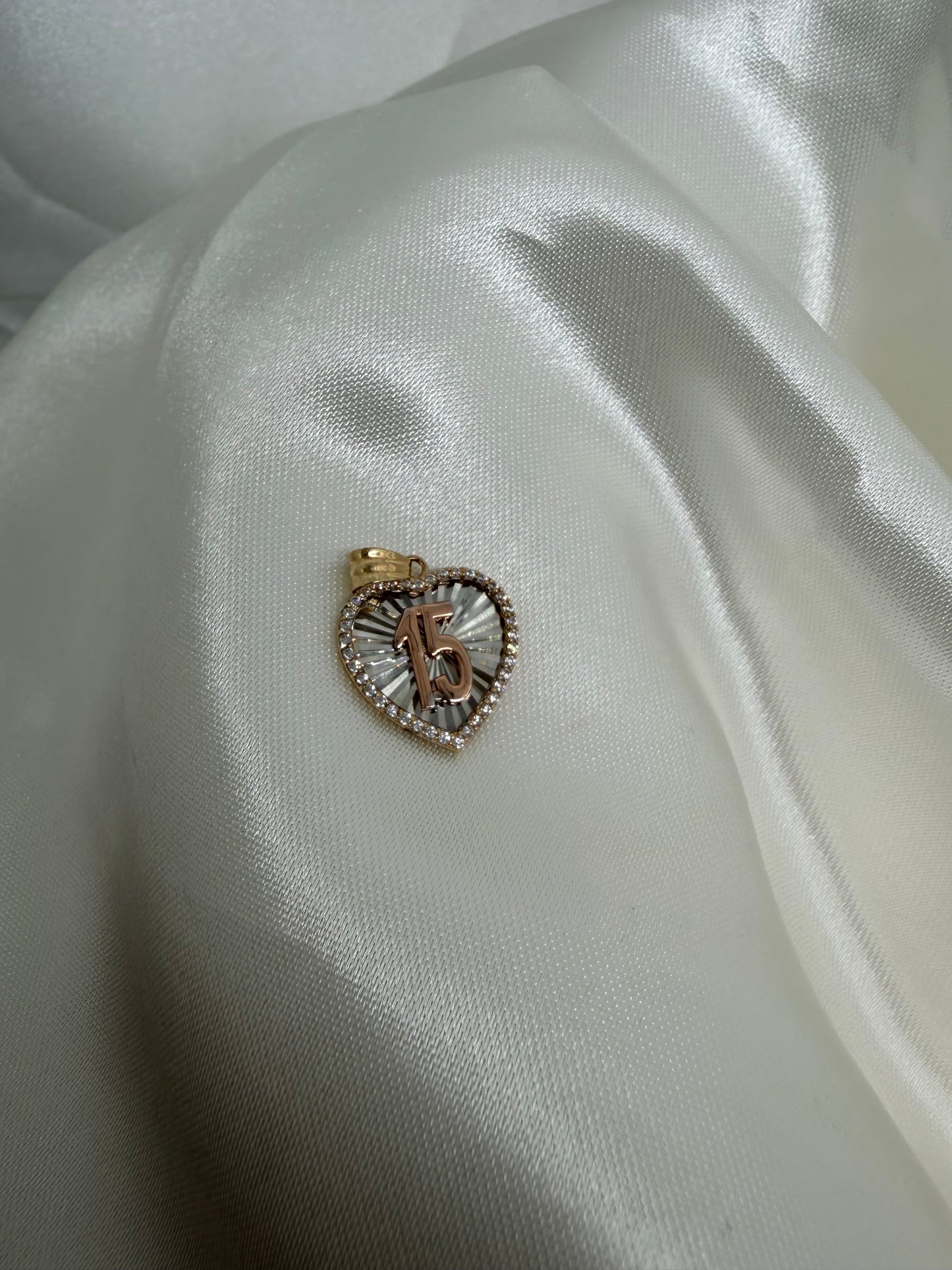 14K Heart Pendant