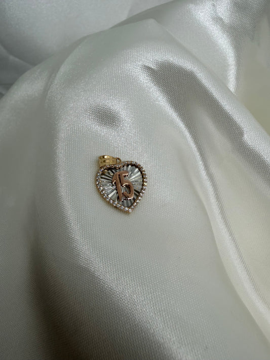 14K Heart Pendant