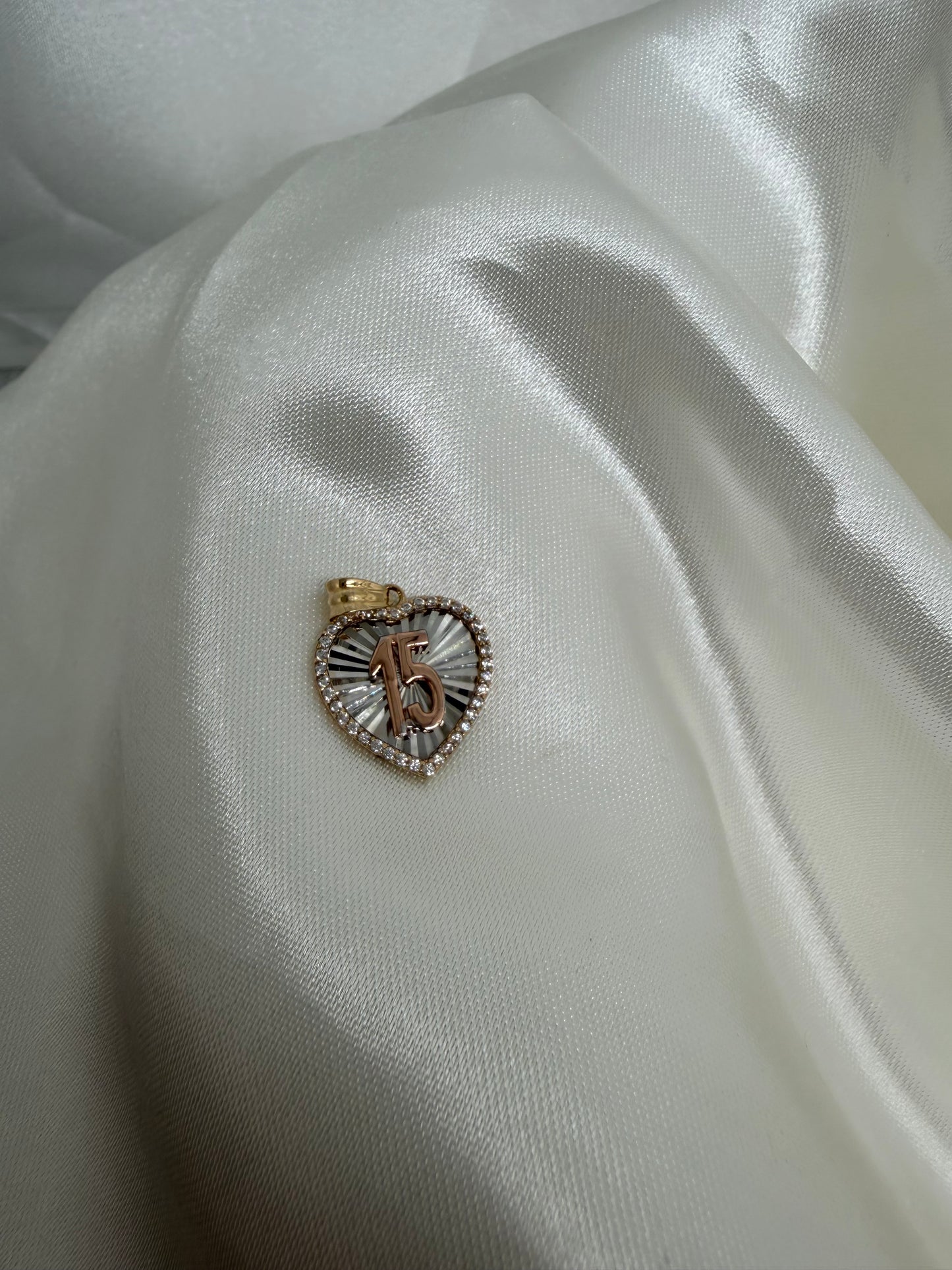 14K Heart Pendant