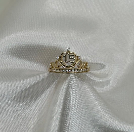14K Gold Quince Ring