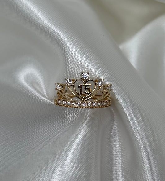 14k Gold Quince Ring