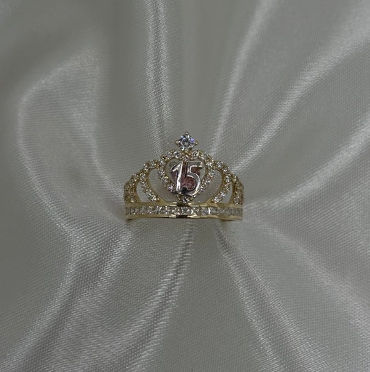 14k Gold Quince Ring