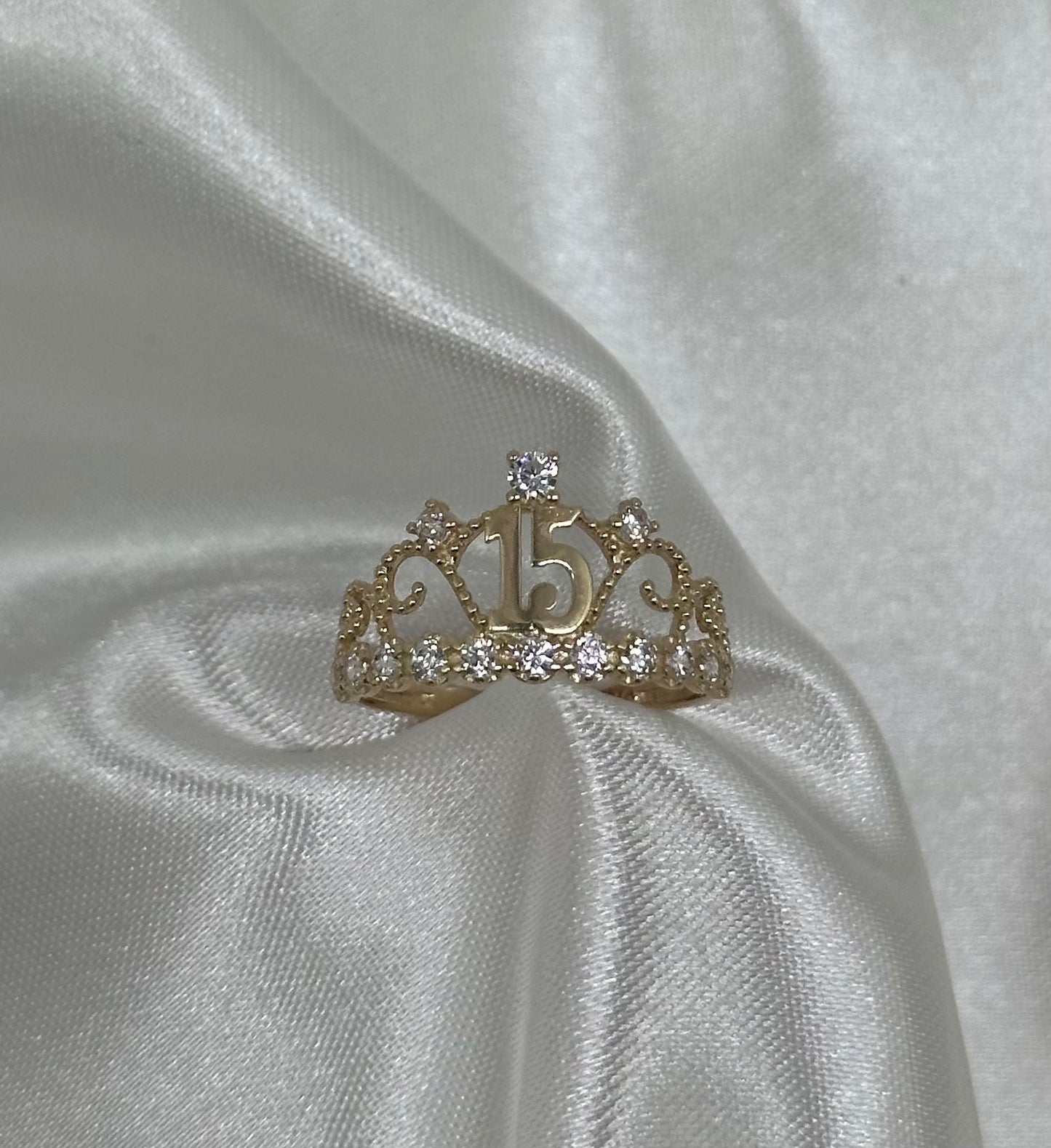 14k Gold Quince Ring