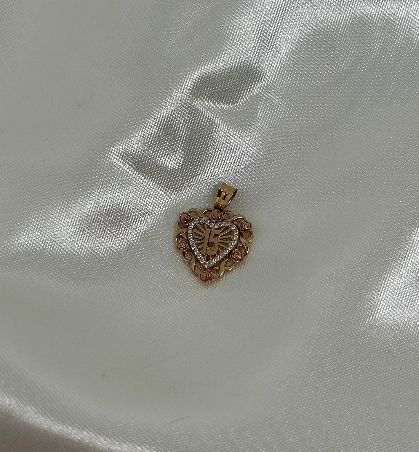 14k Heart Pendant