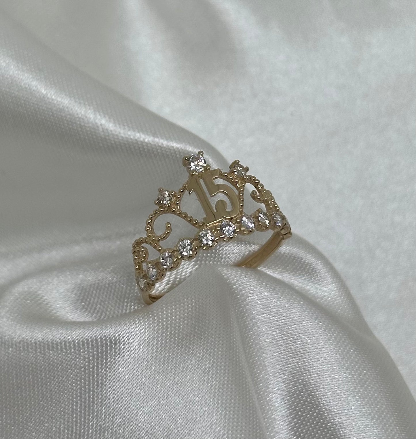 14k Gold Quince Ring