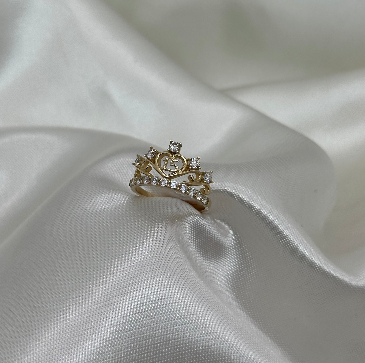 14k Gold Quince Ring